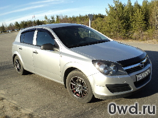 Битый автомобиль Opel Astra