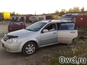 Битый автомобиль Chevrolet Lacetti